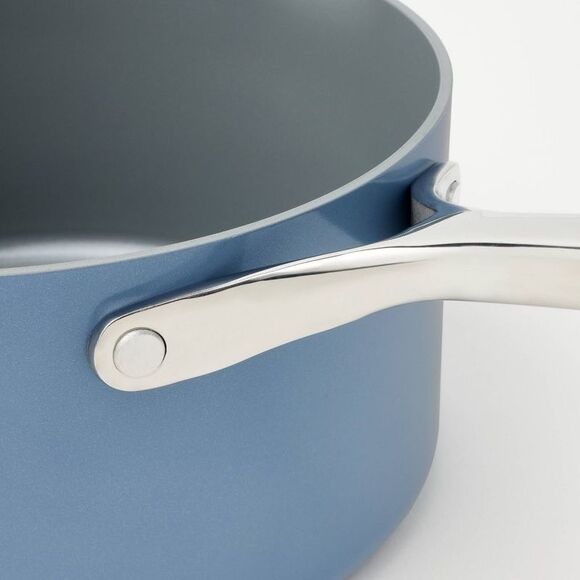 Figmint - 3qt Ceramic Nonstick Saucepan Blue - Figmint Blue - Picture 4 of 4